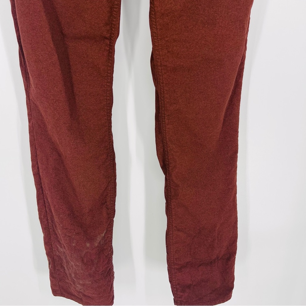 Diesel Brown Faux Leather suede Pants | Vintage Look | Size 32 - Picture 4 of 15